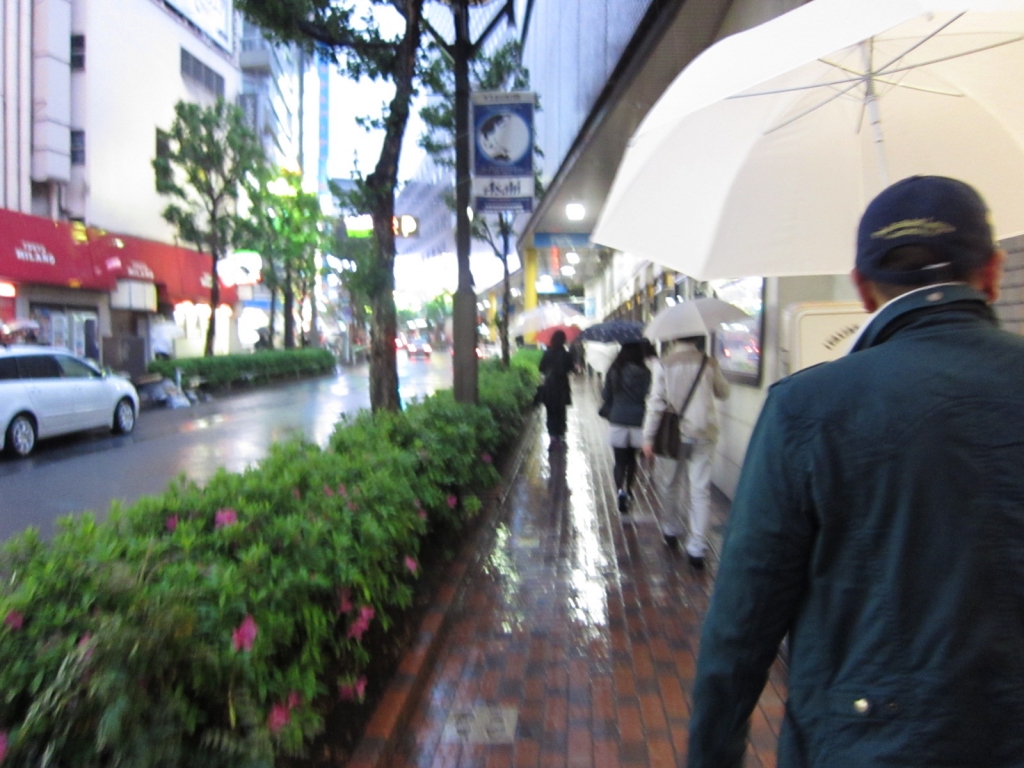 宿を出発